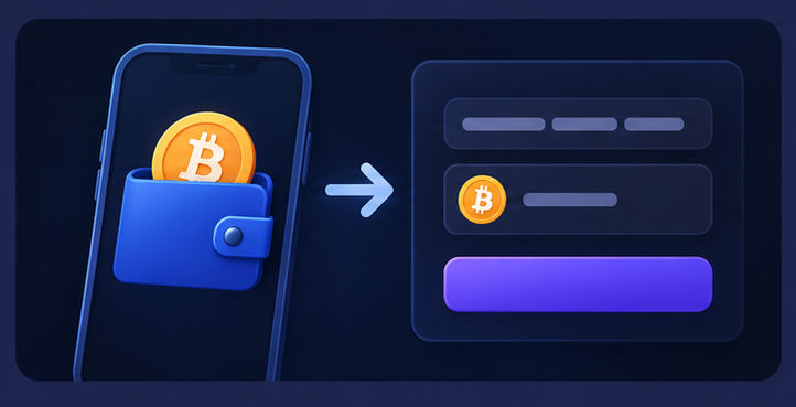 Step 4 illustration – Enter deposit amount and confirm