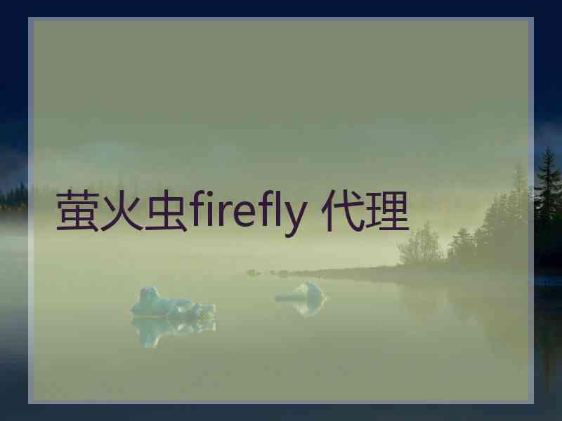 萤火虫firefly 代理