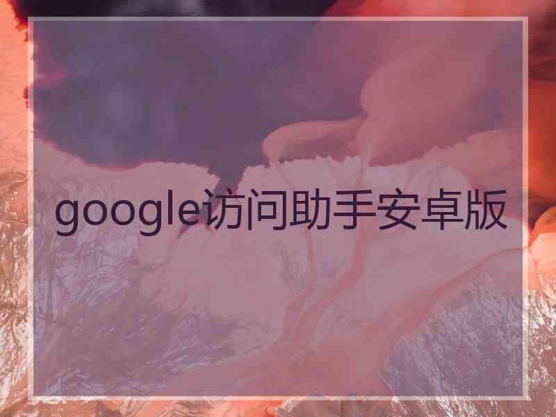 google访问助手安卓版